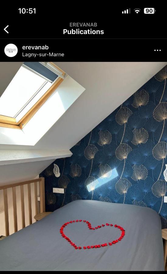 App301 Centre Ville A Lagny, 15Min A Disneyland En Voiture, 30Min A Paris En Voiture Exteriör bild